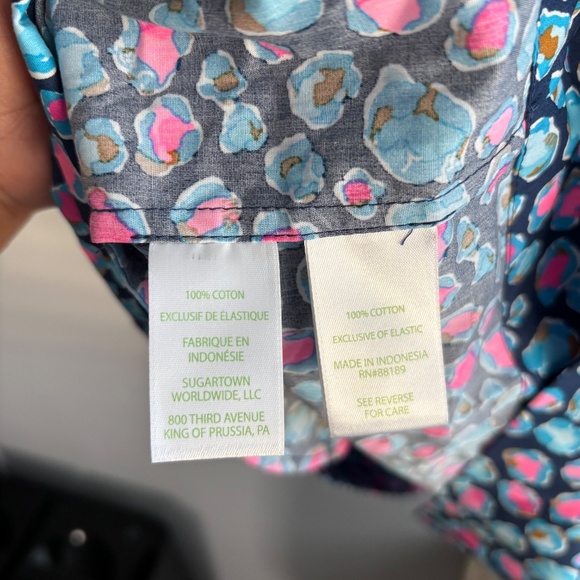 NWT Lilly Pulitzer Beyonca Spot Print Smocked Babydoll Dress - Size Small - Picture 7 of 8
